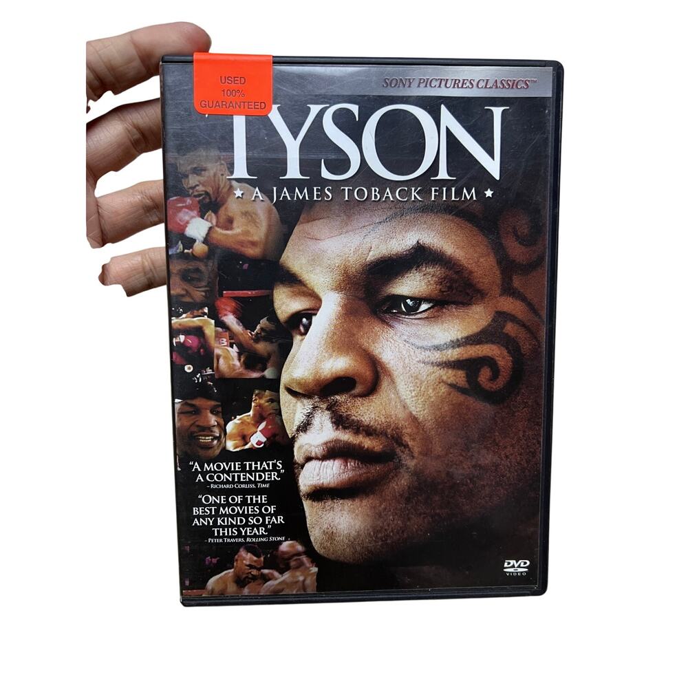 Tyson-A James Toback Film DVD Iron Mike Tyson Boxing